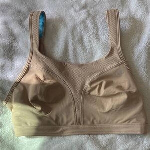 Champion Beige/Nude High-Impact Sports Bra